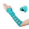 INSPIRE CHIC Women's Fingerless Elbow Length Hollow Out Gloves 1 Pair - 3 of 4