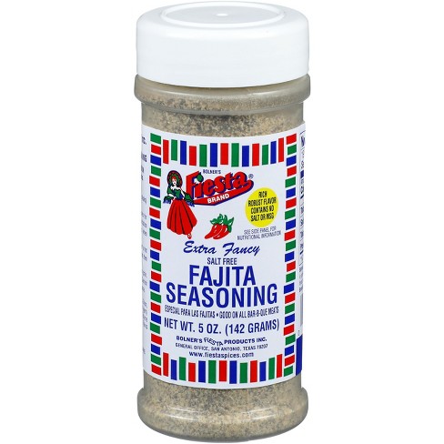 Fiesta Seasoning Fajita Salt Free Pack Of 6 5 Oz Target