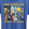 Women's - Disney - One Wish Can Change The World Short Sleeve Graphic T-Shirt - 2 of 4
