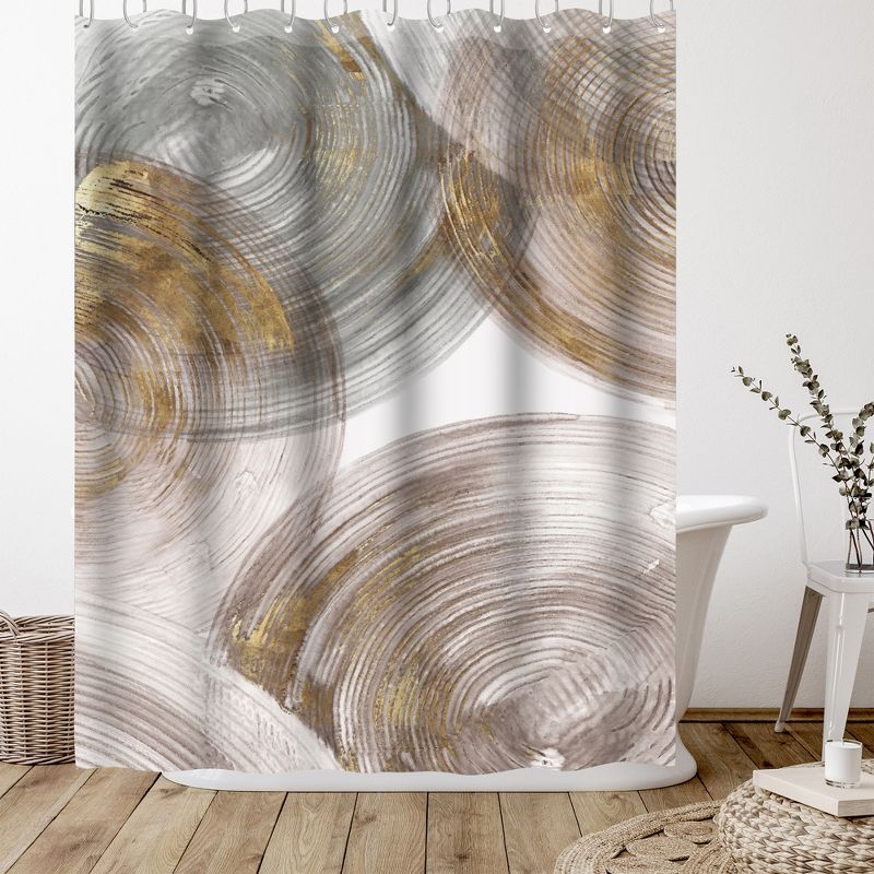 Americanflat 71" x 74" Shower Curtain by PI Creative Art - Available in variety of Styles, 4 of 8