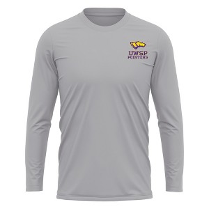 Men's University of Wisconsin-Stevens Point Adult Sport Long Sleeve Left Chest Logo - 1 of 4