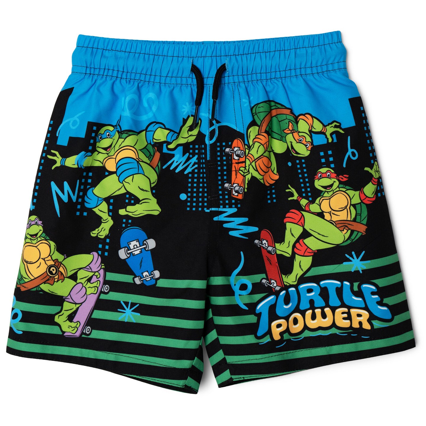 Плавки для детей, защита от солнца — Teenage Mutant Ninja Turtles, цвет: Синий — фото 1
