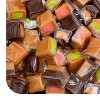 Caramel Cubes Candy Mix | 2 Pound Pack | Vanilla, Chocolate, Apple, Strawberry - 3 of 4