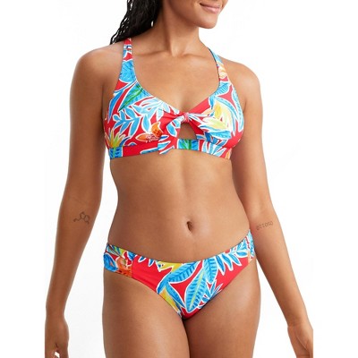 Sunsets Women's Tiger Lily Brandi Bralette Bikini Top - 68T-TIGLI XS Tiger  Lily