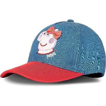 Peppa Pig Toddler Girls Baseball Cap- Blue