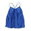 bar III Womens Pleated Racerback Pullover Blouse - 2 of 2