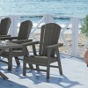 WestinTrends Outdoor Patio Shell-back Adirondack Dining Chair Weather Resistant - 2 of 4