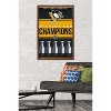 Trends International NHL Pittsburgh Penguins - Champions 23 Framed Wall Poster Prints - 2 of 4