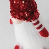 Sullivans Sequin Gnome Figurine 18.5"H Red - 2 of 4