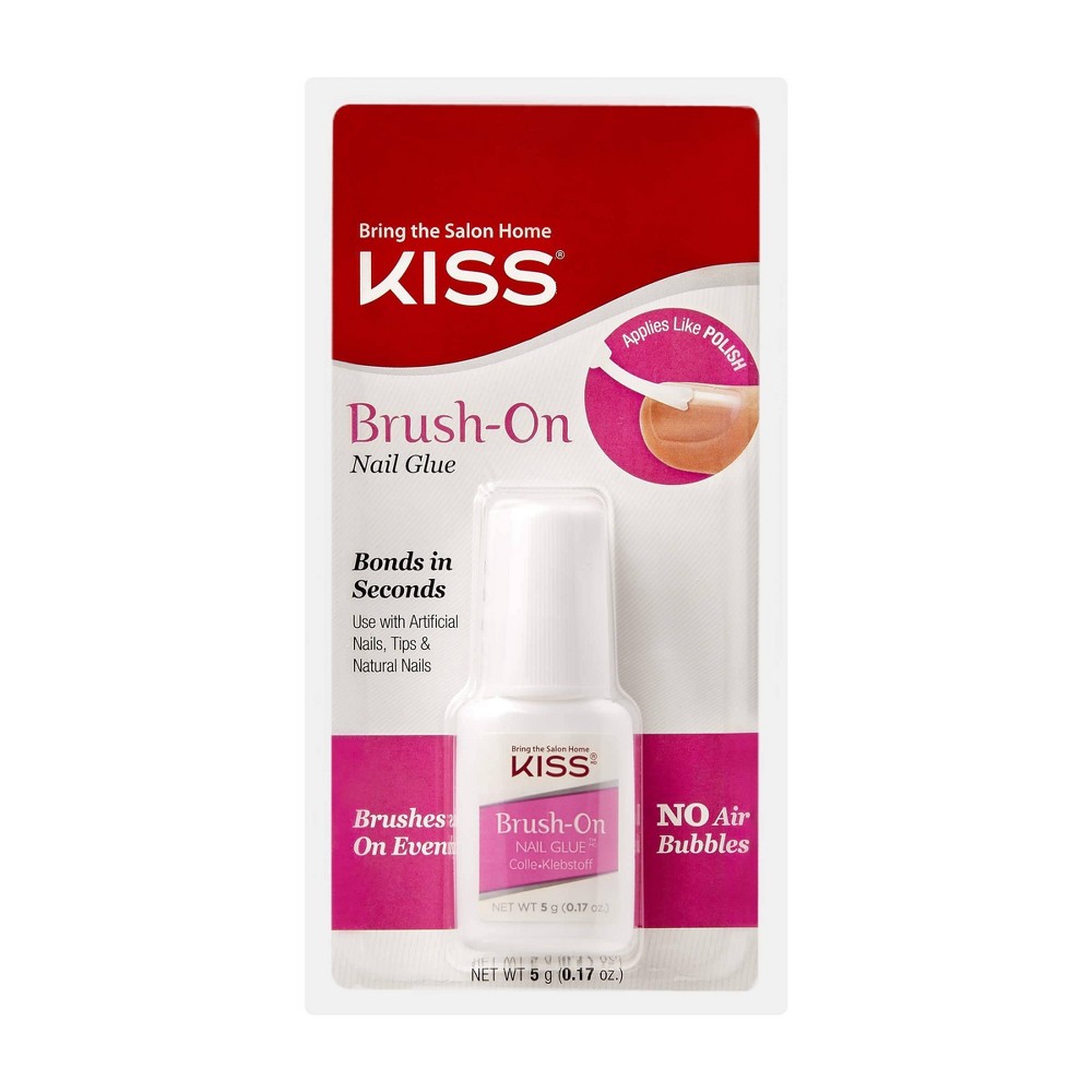UPC 731509502404 product image for Kiss Lightning Speed Brush-On Nail Glue | upcitemdb.com