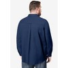 Boulder Creek by KingSize Men's Big & Tall Long Sleeve Denim And Twill Shirt - 2 of 3