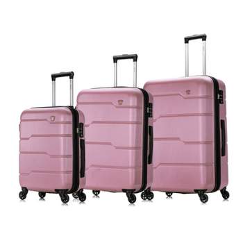 DUKAP Rodez Lightweight 3pc Hardside Luggage Set