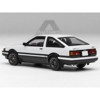 Toyota Sprinter Trueno (AE86) RHD "Project D Final Version" White with Graphics "Initial D" 1/64 Diecast Model Car by Autoart - 3 of 4