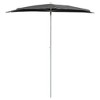 vidaXL Garden Parasol Sand Polyester fabric, Steel Medium Collapsible - 3 of 4