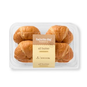 Butter Croissants - 9.2oz/4ct - Favorite Day™ - 1 of 3