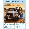 Jojoka 24V 2-Seater Kids Ride On Car with Remote, Dual 200W Motors Electric Vehicle, 20" Seat, LED Lights, Music & USB - 3 of 4