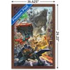 Trends International Justice League vs. Godzilla vs. Kong - Batman Rescue Framed Wall Poster Prints - 3 of 4