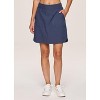 RBX Active Women's Longer Length Quick Drying Lightweight Travel Tennis Golf Skirt with Built-In Shorts and Pockets - 4 of 4