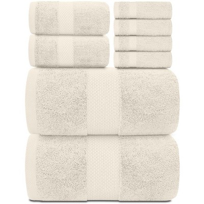 White Classic Luxury 100% Cotton Hand Towels Set Of 6 - 16x30 : Target