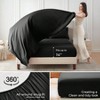 Queen Bed in a Bag, 7 - Piece Black Comforter Set with Sheets, Pillowcases, and Shams - 4 of 4