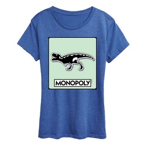 Women's - Monopoly - Trex Game Token Short Sleeve Graphic T-Shirt - 1 of 4
