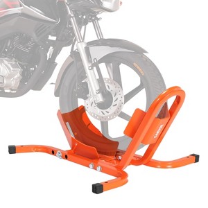 Motorcycle Wheel Chock, 1800 Lb Heavy Duty Front Wheel Stand ...