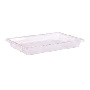 StorPlus Polycarbonate Food Storage Container, 5 gal, 18 x 26 x 3.5, Clear, Plastic StorPlus Polycarbonate Food Storage Container, 5 gal, 18 x 26 x 3.5, Clear, Plastic
