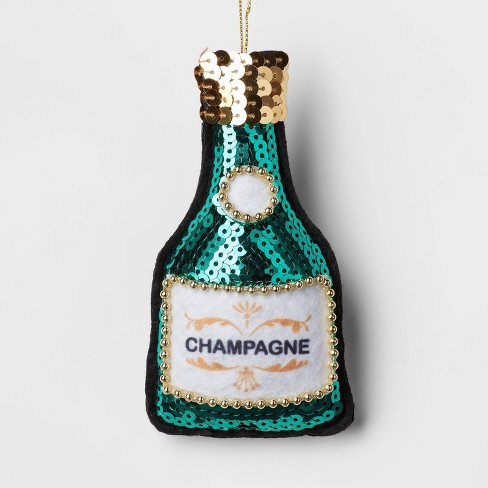 Toss Designs Louis Vuitton Champagne Bottle Ornament - Southern