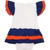 Pavilion Gift Company - Blue & Orange - #1 Fan Onesie Dress 0-6 Months  - Leotards and Bodysuits - 3 of 4