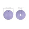 Unique Bargains Round Loose Silicone Beads for DIY Keychain Jewelry Making 50 Pcs - 3 of 4