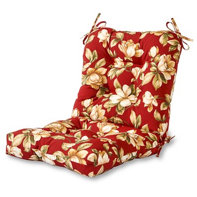 Outdoor Seat/Back Chair Cushion Roma Floral - Kensington Garden