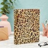 Paper Junkie Leopard Decorative PU Leather 3 Ring Binder Portfolio with 1 inch Business Portfolio, 13 x 10.5 x 1.8 in - image 2 of 4