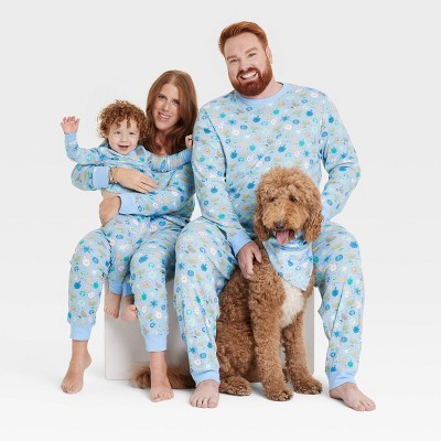 Matching hanukkah pajamas with dog sale