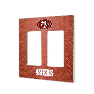 NFL NFC Teams Football Hidden-Screw Light Switch Plate for Double Rocker - 1 of 4