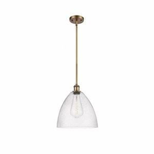 Bristol Glass - 1 Light Mini Pendant In Industrial Style-12.75 Inches Tall and 12 Inches Wide - 1 of 1