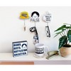 Silver Buffalo The Office Icons Die-Cut Coat Hanger Wall Hooks | Set of 3 - 4 of 4