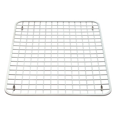 InterDesign Gia Stainless Steel Sink Grid Regular Polished Chrome