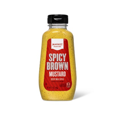 Spicy Brown Mustard - 12oz - Market Pantry&#8482;