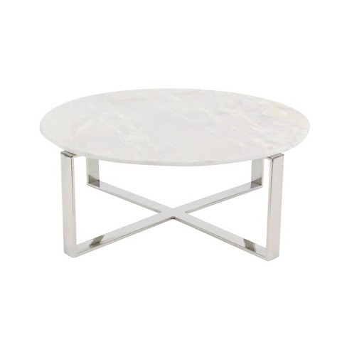 Round Marble Coffee Table With, Round Marble Coffee Table With Metal Legs