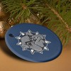 Southwestern Oklahoma State University Primary Logo Porcelain Holiday Christmas Tree Ornament - 4 of 4