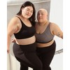 Curvy Couture Women's Medium Impact Wireless Sports Bra - image 3 of 3