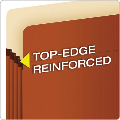 Redrope Expanding File Pocket with Manila Lining, 6.5" Expansion