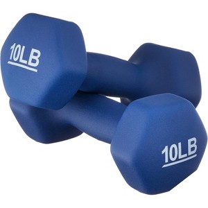 Neoprene Dumbbell Hand Weights for Exercise and Muscle Toning - 1 of 4