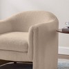 VANOMi 31.2 inch Wide Upholstered Barrel Accent - 3 of 4
