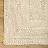 Hauteloom Elkie Beige Jute Area Rug - 4 of 4