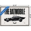 Trends International DC Comics Batman: 85th Anniversary - The Batmobile 2022 Framed Wall Poster Prints - 3 of 4