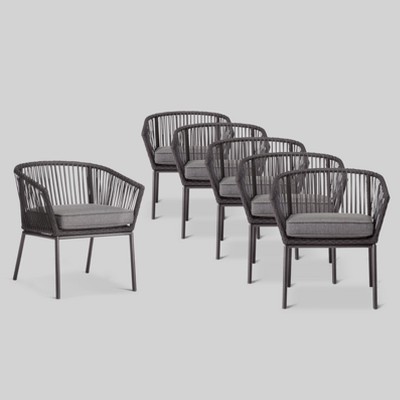 target black patio chairs