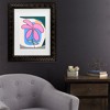 Trademark Fine Art - Aylin Demir  Pink Flower Matted Framed Art - 2 of 4