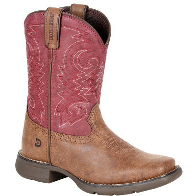Kids Lil' Durango® Big Kids' Briar Red Western Boot