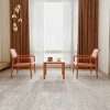 GlasFlength Accent Chairs Combination Of Sofa And Table Set Convenient Setup Indoor Outdoor For Living Room, Brown, 25"*20.47"*27.56" - 3 of 4